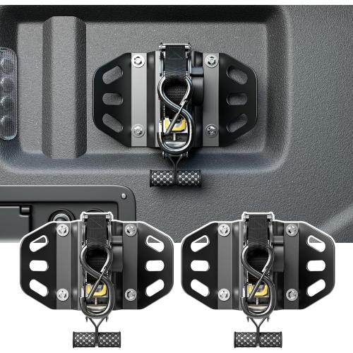SZYANG 2PCS Retractable Ratchet Straps Compatible with 2015-2026 Ford F150