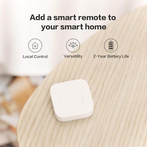 Aqara Zigbee Wireless Mini Switch, Works with HomeKit Google Home Alexa
