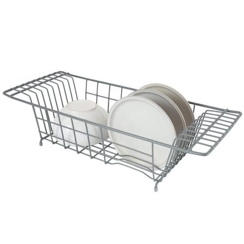 Kitchen Details 1.42-in W x 20-in L x 5.12-in H Metal Dish Rack