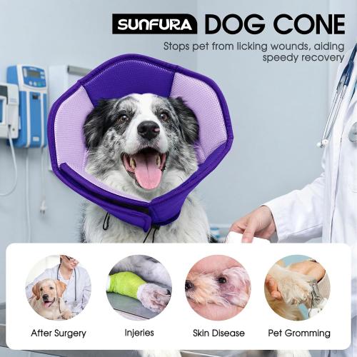 Dog Cone Soft Cone for Dogs to Stop Licking
