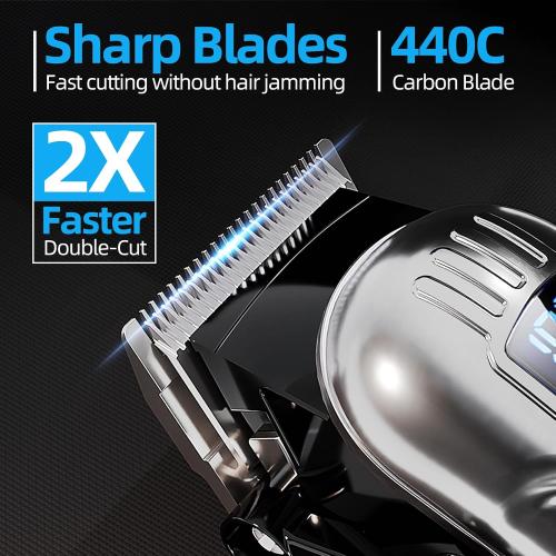 Chicclly Low Noise Hair Clippers for Men & Women with 10 Color Guide Combs