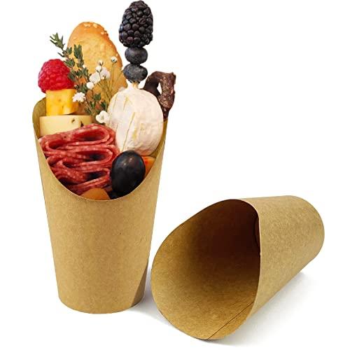 CAMKYDE 50 Pcs 12oz Disposable Charcuterie Cups for All Occasions