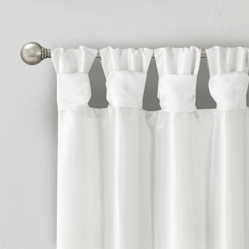 Madison Park 1-Panel Natalie Room Darkening Twisted Tab Lined Window Curtain