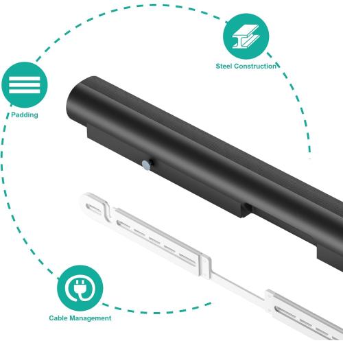 WALI Soundbar Wall Mount for Sonos Arc and Sonos Arc Ultra, White