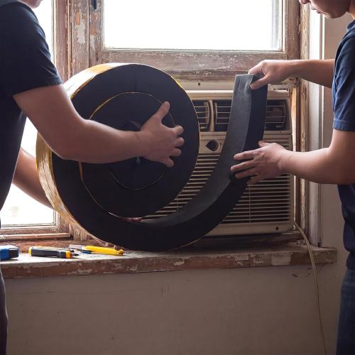 3 Inch x 2-1/4 Inch x 6.5 ft Air Conditioner Foam Tape Window