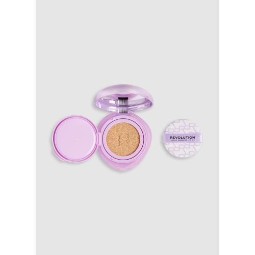 REVOLUTION, Superdewy Cushion Foundation Light Neutral, Frau, Arancione, Größe: FASUL