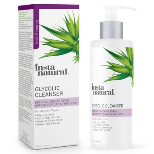 InstaNatural Glycolic Acid Face Wash with Chamomile Extract - 6.7 fl oz