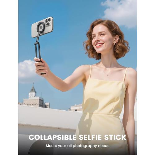 Lamicall for MagSafe Tripod Stand Ultra-Compact with 1/4 Screw, Arca, Hook