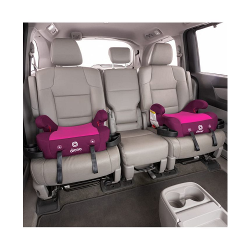 Diono Toddler Solana 2 with Latch Pack of 2 Backless Booster Car Seats - Multi - ONE SIZE