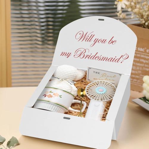 BoShahai 10 PCS White Gift Boxes with Lids 10.6x7.8x3.1 Inch Proposal box
