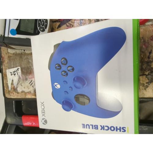 Xbox Wireless Gaming Controller (2025) – Shock Blue – Play on Xbox, Windows, Android, iOS, FireTV Sticks, Smart TVs, VR Headsets