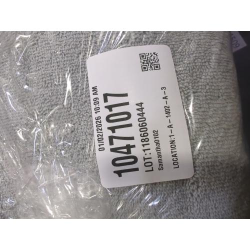 Haven Organic Cotton Terry Bath Towel in Harbor Mist Grey (2 pack)