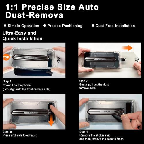 2‑Pack Matte 25° Privacy Screen Protector for iPhone 17 Pro Max