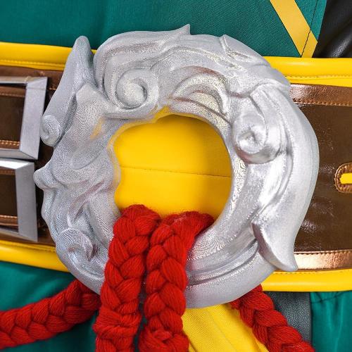 Iron Cosplay Costume, Lin Lie Mens Fist Battle Outfit for Halloween Party