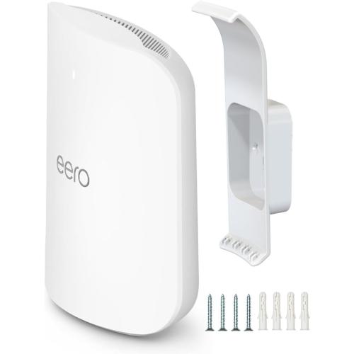 Wall Mount Holder for eero Max 7, No Messy Wires, Space Saving, Wall Stand Bracket Compatible with eero Max 7 Tri-Band Mesh WiFi System (1 Pack)