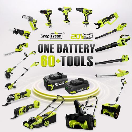SnapFresh 20V 2.0Ah Battery (Not Compatible with Other Brands), BBT-DC20A
