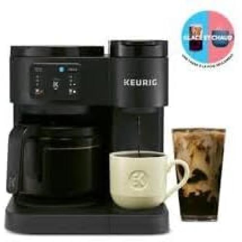Keurig K-Duo Essentials Hot & Iced Single Serve K-Cup Pod & Carafe Coffee Maker, Gen 2❗MAY HAVE MISSING PIECES/NEEDS CLEANING❗