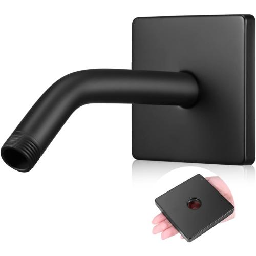 Lounsweer Shower Extension Arm 3.5in,Black,Arm Wall-mounted