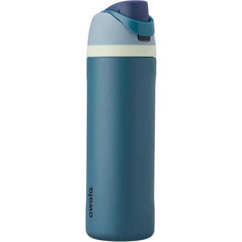 Owala FreeSip Stainless Steel Water Bottle 24 oz Denim (See the picture for the color)