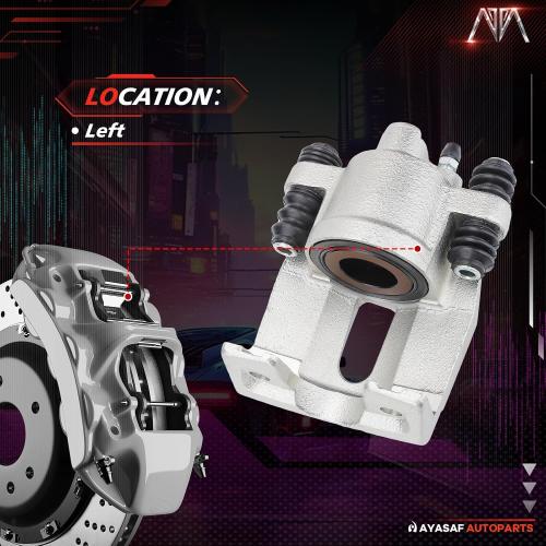 184859 Rear Left Driver Side Disc Brake Caliper Assembly