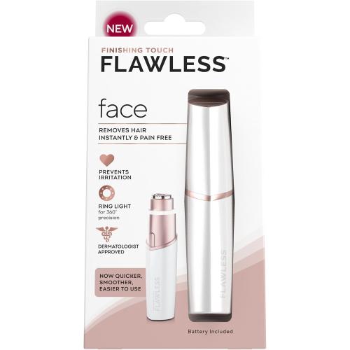Flawless Finishing Touch Women's Painless Hair Remover (White)