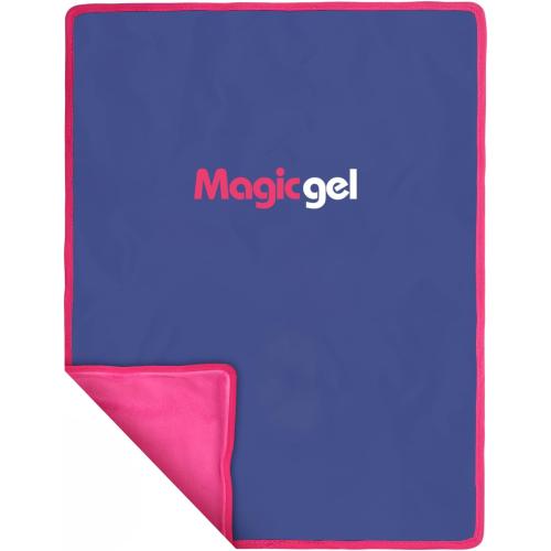Magic Gel Ice Packs for Injuries Reusable (15 x 11) - Large Ice Pack - Flexible Cold Cooling Pad - Gel Pack for Shoulder, Back, Hip, Knee, Leg, Lower Back