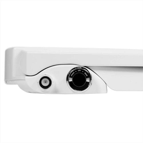 Swash Ecoseat Non-Electric Bidet Seat for Round Toilet in White