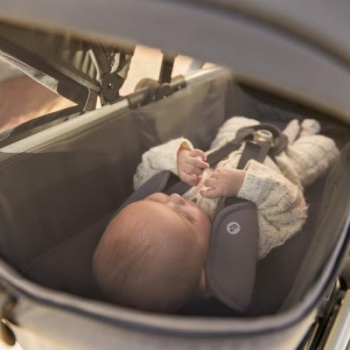 Maxi-Cosi Siena Luxe Modular Travel System, Travertine