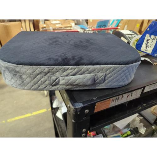 Kölbs Extra Large Seat Cushion Stylish Plush Velvet Cover XL Memory Foam for Office Chair, Floor Pillow Back Pain Coccyx Bruise Relief Carry Handle
