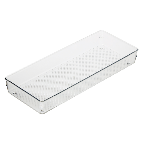 2Pack OGGI 2 in. H X 6 in. W X 15 in. D Plastic Drawer Organizer