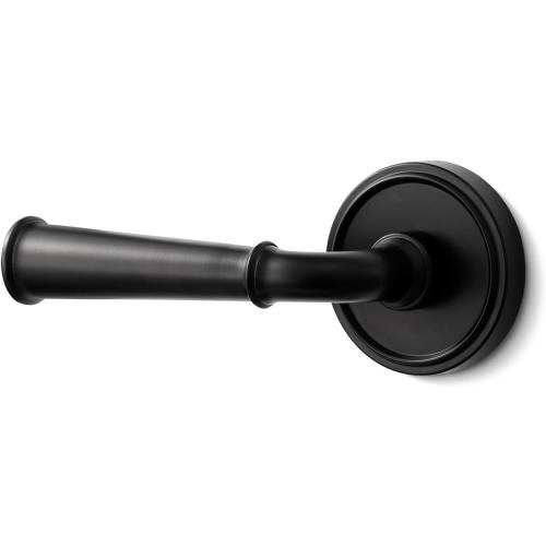 Door Handle Black Double Dummy Door Lever, 1 Pack