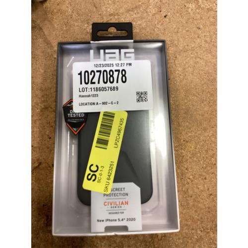 UAG - Civilian Series Hard Shell Case for iPhone 12 Mini - Silver