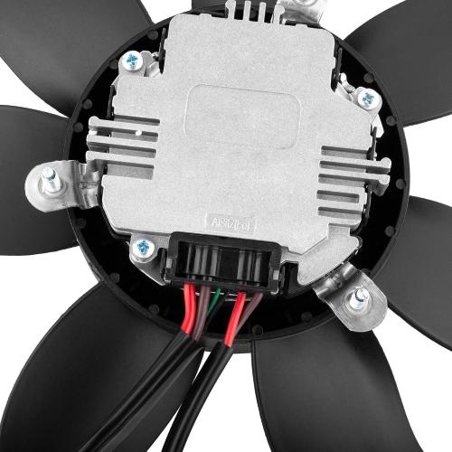 BOXI 1K0959455DL Left Side Engine Cooling Fan Motor Fits for A-3 T-T/Beet-le C-C Go-lf Eo-s GT-I Jet-ta Pass-at R-32 Rabb-it Tigu-an 1K0959455N