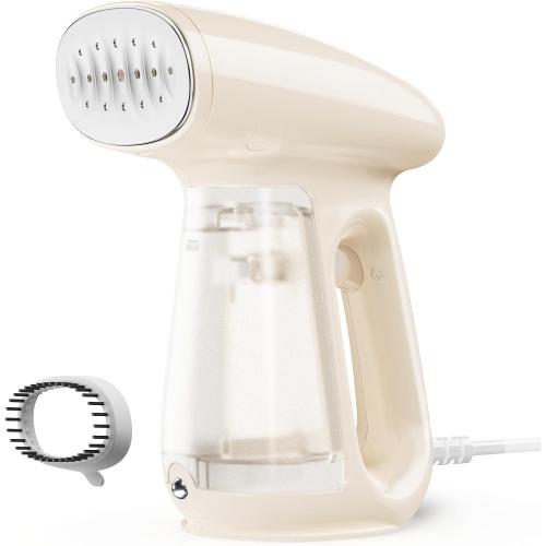 Bear Steamer for Clothes, Handheld Clothes Steamer,1300W Strong Power Garment Steamer with 230ml Tank,Fast Heat-up, Auto-Off, Steam Iron Fabric Wrinkle Remover with Brush for Home and Travel