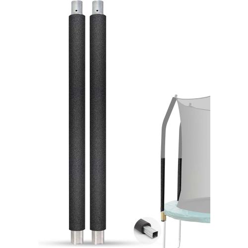 Trampoline Poles Replacement for Skywalker Or Jumpzylla,Galvanized Trampoline Enclosure Pole for Skywalker or Jumpzylla,Replace Parts#4201 4202 4135 OR for Jumpzylla 8ft 10ft&12ft 14ft