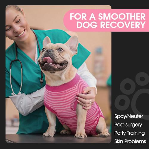 FUAMEY Recovery Suit for Dogs After Surgery,Soft Breathable Dog Bodysuit my
