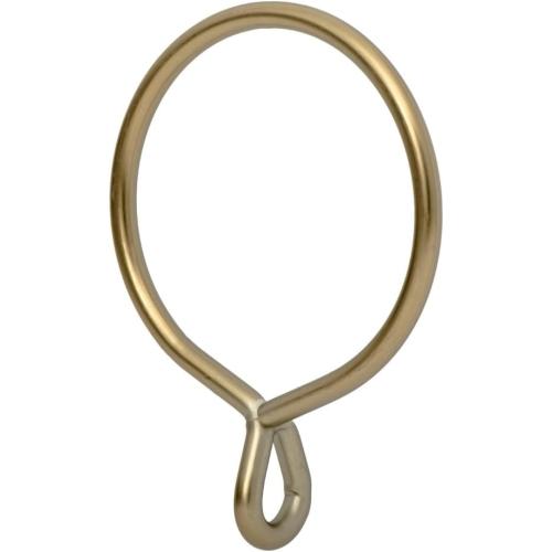 Ivilon Drapery Eyelet Curtain Rings - 2.3 Ring for Curtain Hook Pins, Set of 14 - Warm Gold