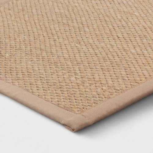 60 x 20 Textured Pet Runner Rug Brown - Threshold™