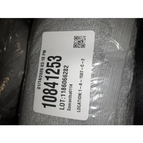 Haven Organic Cotton Terry Washcloth in Harbor Mist Grey 3 pack