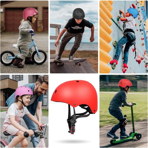 Glaf Toddler Helmet for 2-8 Years Kids Bike Helmets Baby Girls Boys Multi-Sport Adjustable Skateboard Bicycle Helmet Lightweight 4 Sizes for Toddlers