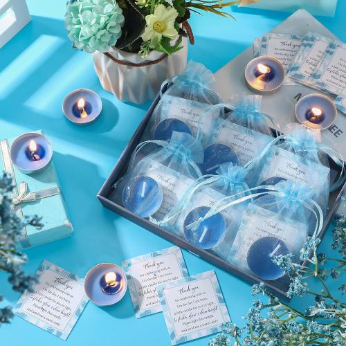 Geosar 50 Sets Baby Shower Party Favors,Blue