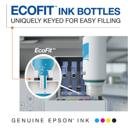 Epson 522 3pk Ink Bottles - Cyan Magenta Yellow (T522520-S)