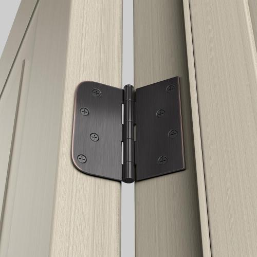 Goldenwarm 3 Pack 4 inch Oil Rubbed Bronze Interior Door Hinges 4 x 4 Inch