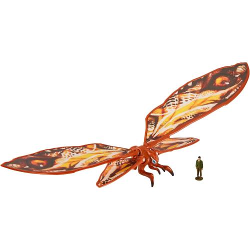 PlayMates Godzilla X Kong Monsterverse 6 Inch Action Figure Basic Series - Mothra with Jia
