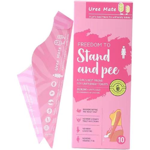 20PC Disposable Pee Funnel for Women, Portable Female Urinal Urination Device, Girl Pee Cup for Standing Up, Pee Funnel for Women Travel, Suitable for Travel, Camping, Hiking, Festivals, and Parties