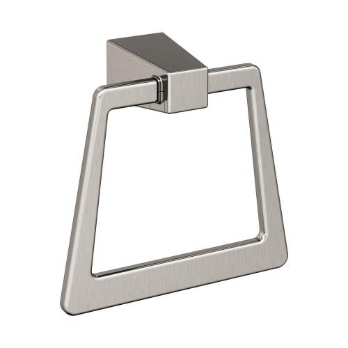 Blackrock 6-13/16 in. (173 mm) L Towel Ring in Brushed Nickel