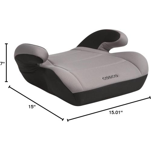 Cosco Topside Backless Booster Car Seat, Lightweight Booster Seats for Cars 40-100 lbs, Backless Booster Seat for Car, Leo