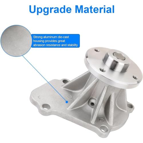 AW9206 Water Pump w/Gasket 2.4L L4 Compatible with Nissan Frontier 98-04