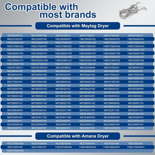 wp8544771 Heating Element Kit for Whirlpool Duet Dryer by Sikawai