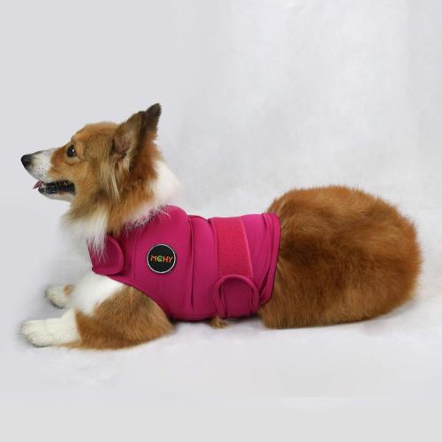 MCHY Dog Anxiety Vest, Anxiety Relief for Dogs, Dog Calming Coat (Rose M)